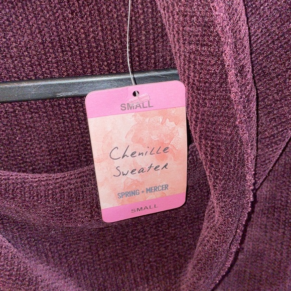 NWT.  Women’s oversized fall cowl neck sweater.  Size small. - Picture 5 of 5